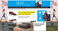 Desktop Screenshot of grazia.rs