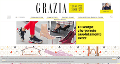 Desktop Screenshot of grazia.it