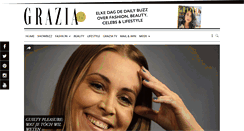 Desktop Screenshot of grazia.nl